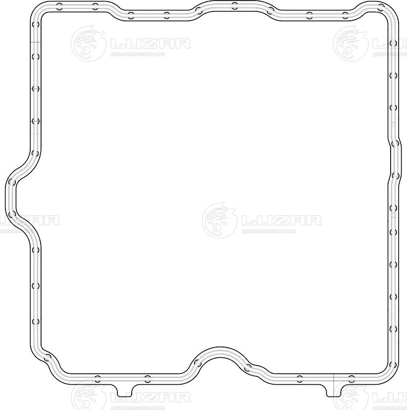Прокладка клапанной крышки 441724 Luzar. Артикул LES 22201