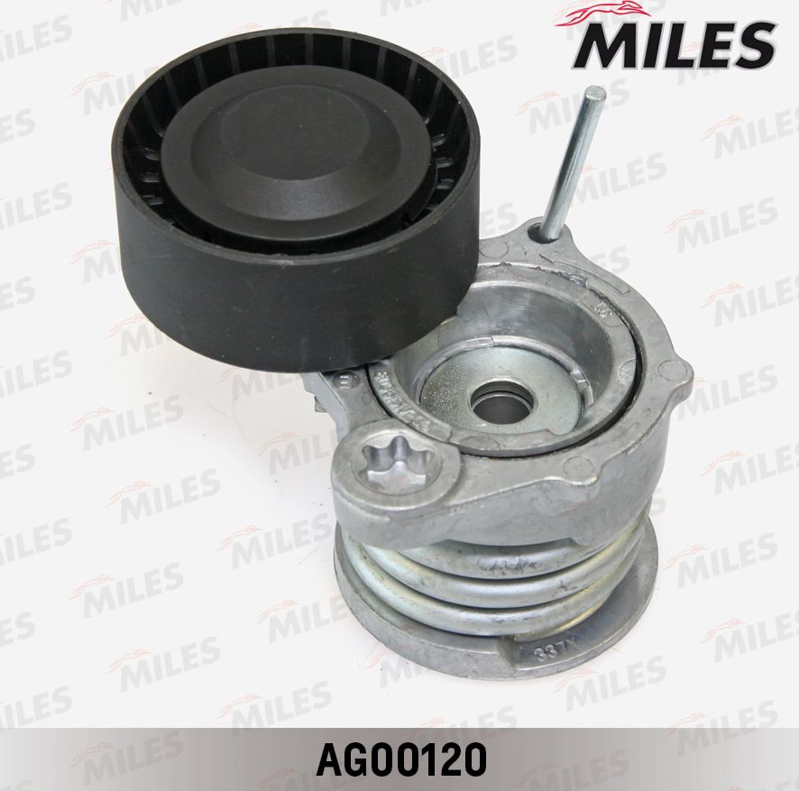 Натяжной ролик (натяжитель) приводного ремня Miles. Артикул AG00120