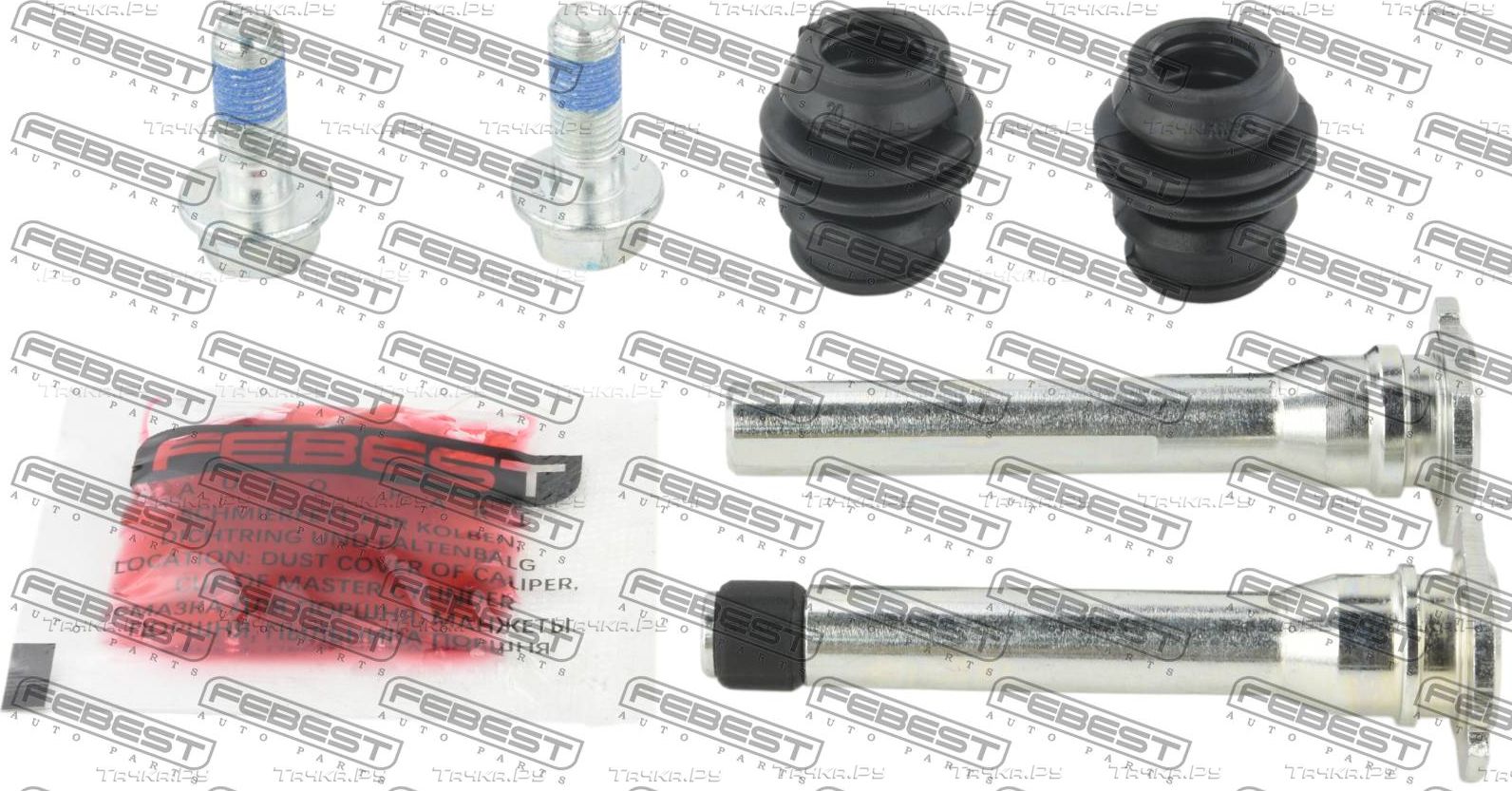 Направляющая тормозного суппорта Febest для Mitsubishi Eclipse I 1989-1994. Артикул 0874-G12F-KIT
