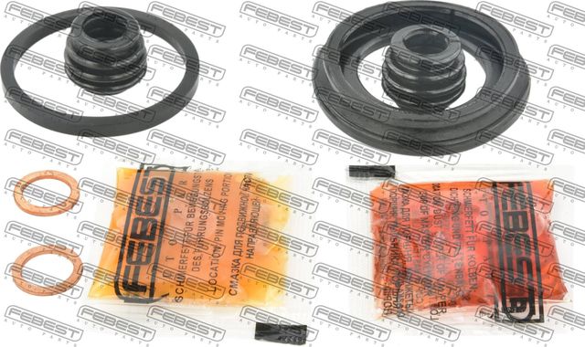 Ремкомплект тормозного суппорта Febest задний для Honda Stream I 2001-2006. Артикул 0375-CUR