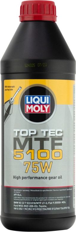 21687 LiquiMoly Мин. тр.масло Top Tec MTF 5100 75W GL-4 (1л) (Liqui Moly). Артикул 21687