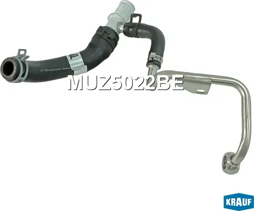 Маслопровод турбокомпрессора (Krauf). Артикул MUZ5022BE