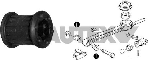 Втулка кулисы КПП BMW 3E36/E46 Cautex. Артикул 751051
