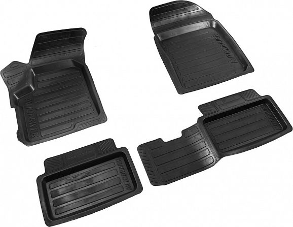 Коврики резиновые Avtodriver для салона Chery Indis 2010-2026. Артикул ADRAVG032