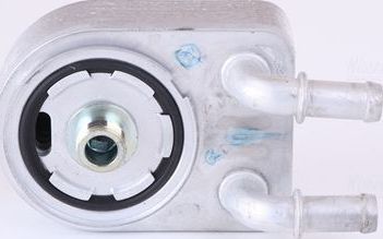 Радиатор масляный (маслоохладитель) для двигателя Nissens (алюминий). Артикул 91111