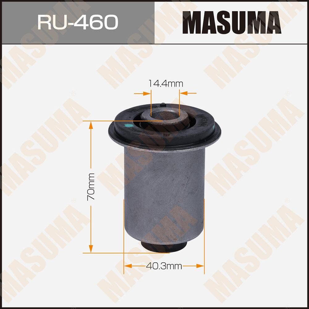 Сайлентблок переднего рычага подвески Masuma. Артикул RU-460