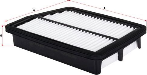 Воздушный фильтр Sakura. Артикул A-2921