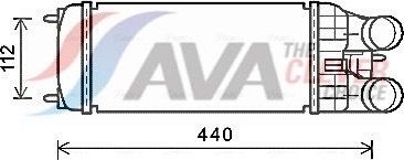 Интеркулер AVA. Артикул PEA4361
