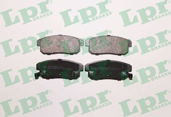 Тормозные колодки LPR. Артикул 05P1727