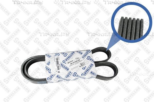 Приводной ремень поликлиновой Stellox для Toyota Matrix II (E140) 2008-2014. Артикул 06-01225-SX