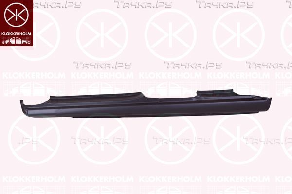Пороги Klokkerholm левый для Kia Rio I 2000-2005. Артикул 3276011
