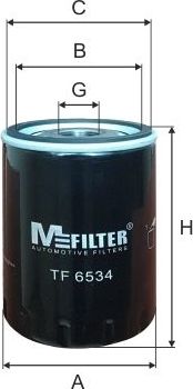 Масляный фильтр MFilter. Артикул TF 6534