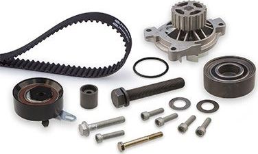 Помпа (водяной насос) с комплектом ремня ГРМ Gates PowerGrip®. Артикул KP15661XS