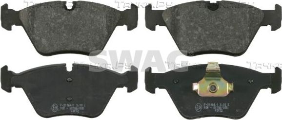 Тормозные колодки SWAG передние для BMW 3 IV (E46) 1999-2007. Артикул 20 91 6442