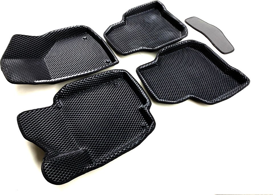 Коврики Euromat 3D EVA для салона Skoda Superb II 2008-2015. Артикул EM3DEVA-004509