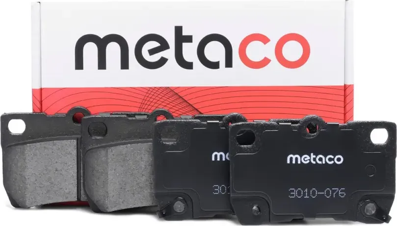 Колодки тормозные TOYOTA/LEXUS CROWN/MARK/GS300-460 05- задн. (Metaco). Артикул 3010076