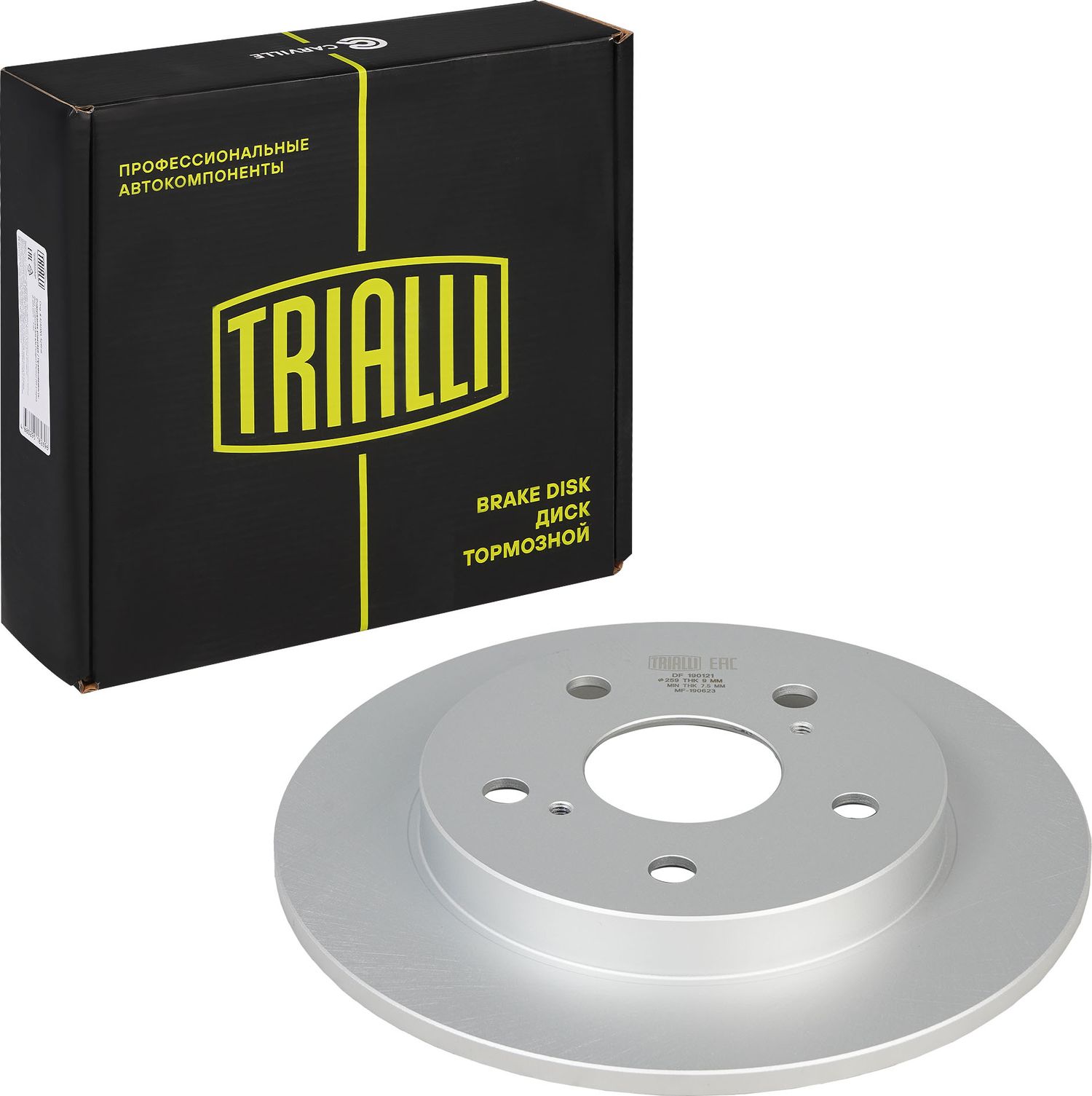 Тормозной диск Trialli. Артикул DF 190121