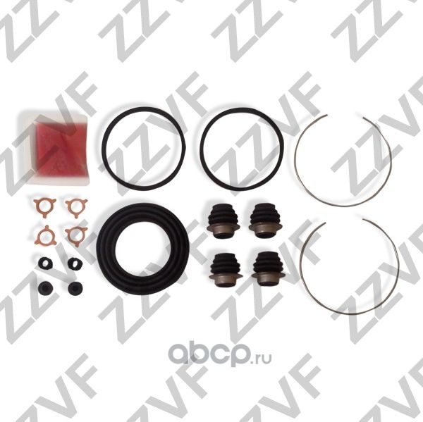 РЕМКОМПЛЕКТ ПЕРЕДНЕГО ТОРМОЗНОГО СУППОРТА TOYOTA CAMRY (96-01), LEXUS ES300 (96 (Zzvf). Артикул ZV3373