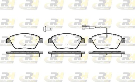 Тормозные колодки RoadHouse. Артикул 2858.01