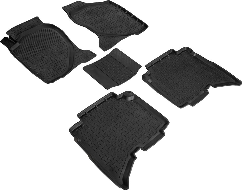 Коврики резиновые Seintex с высоким бортиком для салона Haval H5 I 2020-2021. Артикул 94862