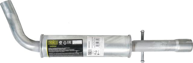 Глушитель Trialli (алюминий / сталь) для SEAT Toledo II 1998-2004. Артикул EAM 0219