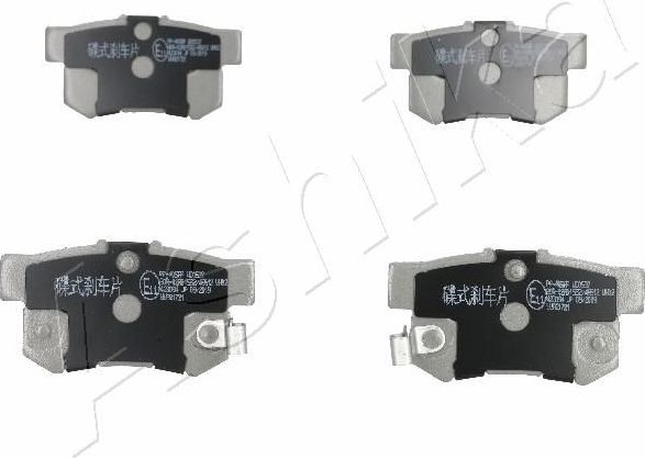 Тормозные колодки ASHIKA. Артикул 51-04-405