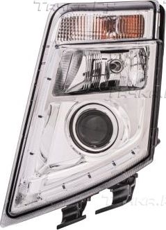 Фара передняя основная Hella левая для Volvo  FH II 2012-2026. Артикул 1EL 010 478-111