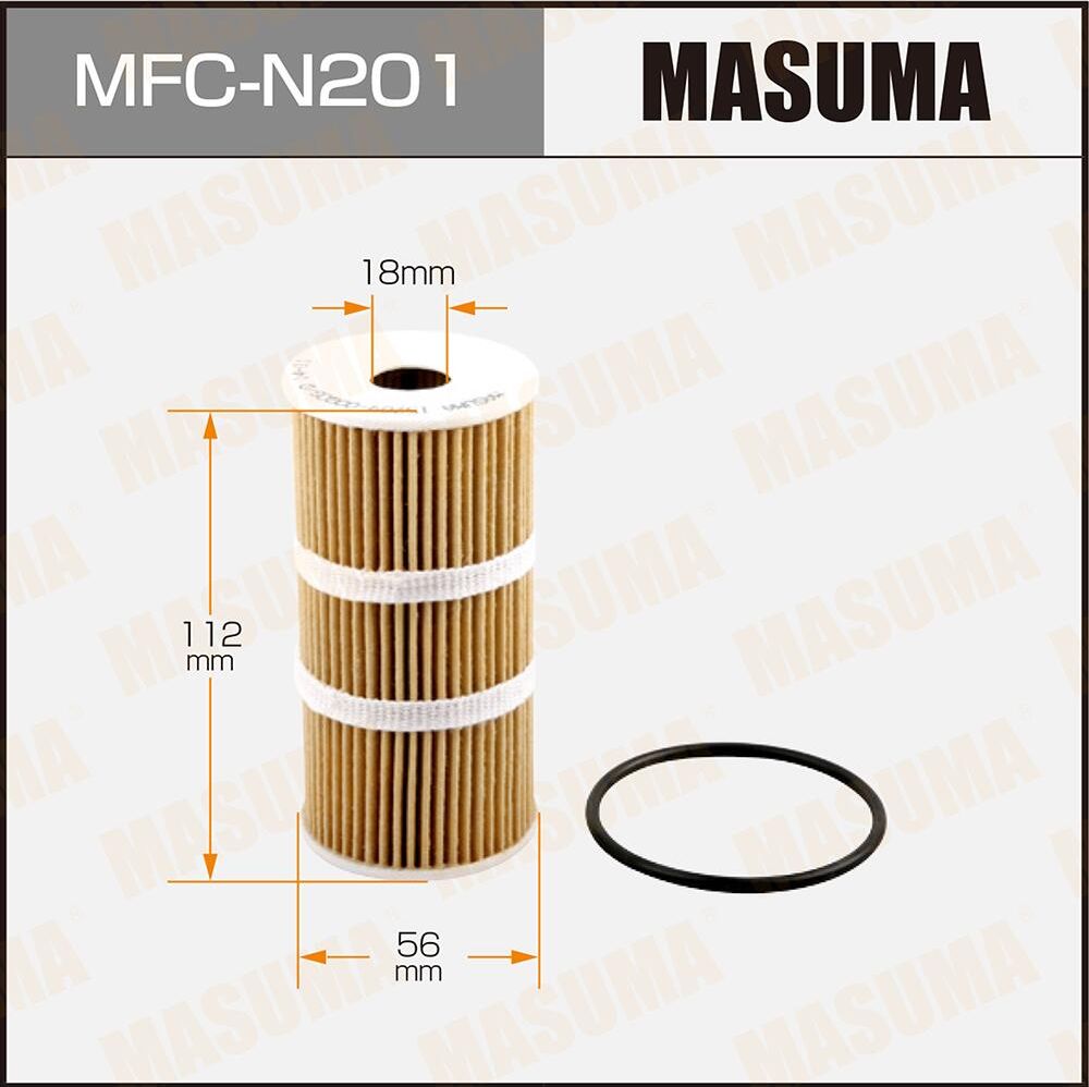 Масляный фильтр Masuma. Артикул MFC-N201