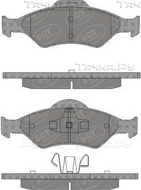 Тормозные колодки SCT-Germany. Артикул SP 603 PR