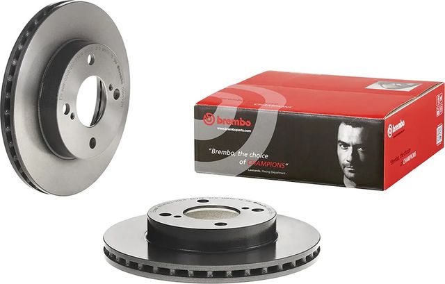 Тормозной диск Brembo PRIME LINE - UV Coated передний для Suzuki Ignis III 2016-2026. Артикул 09.D572.11