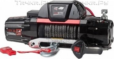 Лебёдка электрическая 12V redBTR серия COUNTRY SIDE GEN II 12,0I S 12000 lbs 5448 кг (Синтетический трос). Артикул 961210
