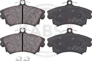 Тормозные колодки ABS передние для Mitsubishi Colt VI (Z20/Z30) 2005-2012. Артикул 37521