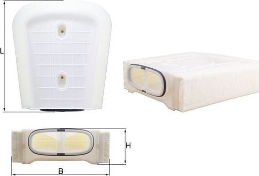 Воздушный фильтр Mahle-Knecht. Артикул LX 3295/8