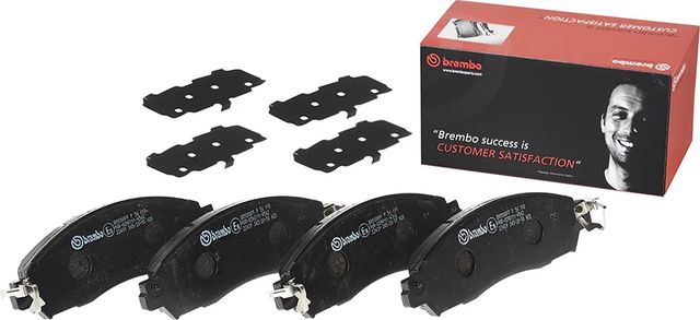 Тормозные колодки Brembo передние для Nissan Navara D23 2015-2026. Артикул P 56 118