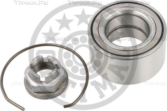 Ступичный подшипник (комплект) Optimal передний для Renault 19 II 1991-1996. Артикул 701302