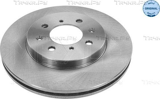 Тормозной диск Meyle Original передний для Honda Jazz I 2002-2008. Артикул 31-15 521 0037