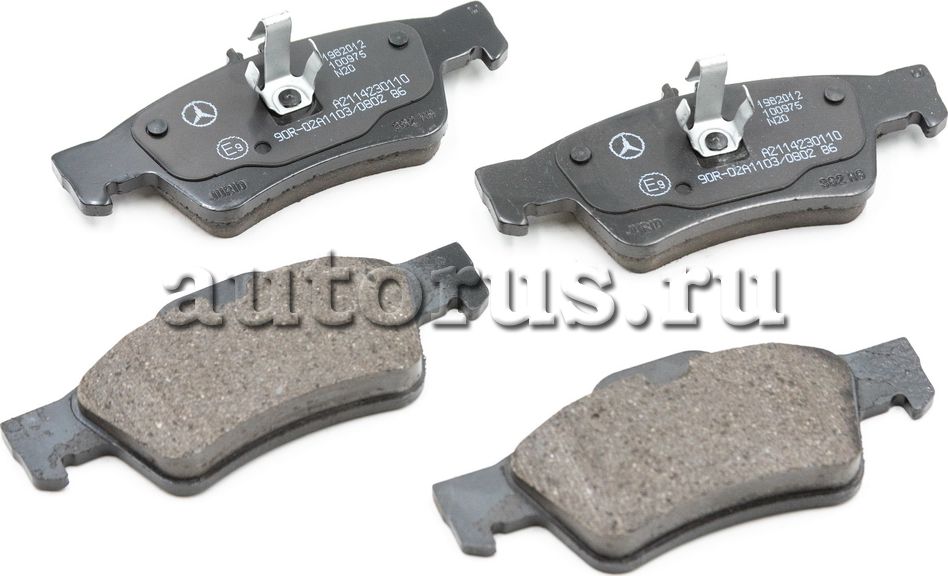 Тормозные колодки Mercedes-Benz. Артикул A007420102041