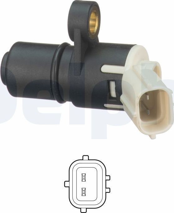 Датчик положения коленвала Delphi для Land Rover Discovery II 1998-2004. Артикул SS11267