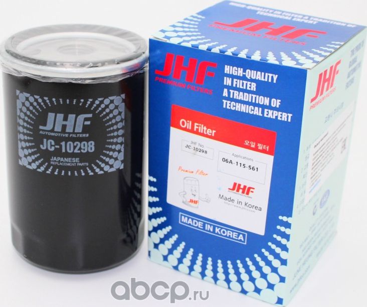 JHF фильтр масл. JC-10298 JHF. Артикул JC10298