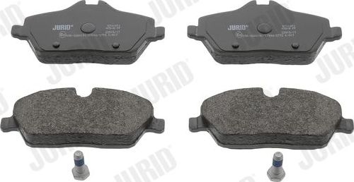 Тормозные колодки Jurid передние для BMW 1 I (E81/E82/E87/E88) 2004-2011. Артикул 573137J