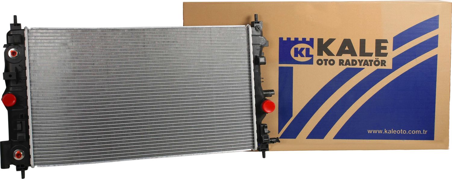 Радиатор охлаждения для а/м Opel Astra J (10-)/Сhevrolet Cruze (09-) 1.4T/1.6T AT паяный (Kale). Артикул 349300