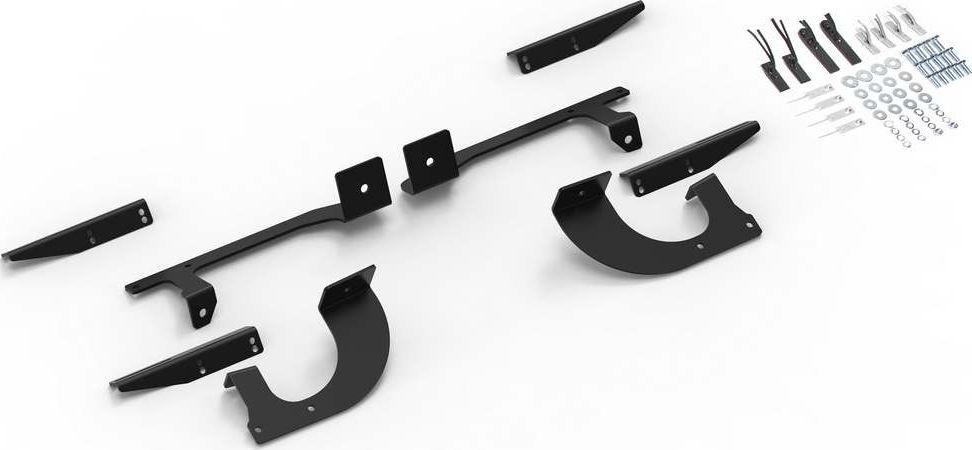 Комплект крепежа к порогам Rival для Chevrolet Tracker IV поколение 2021-2026. Артикул 9.1002.1