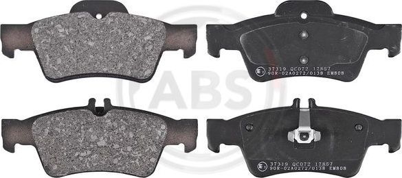 Тормозные колодки ABS. Артикул 37319