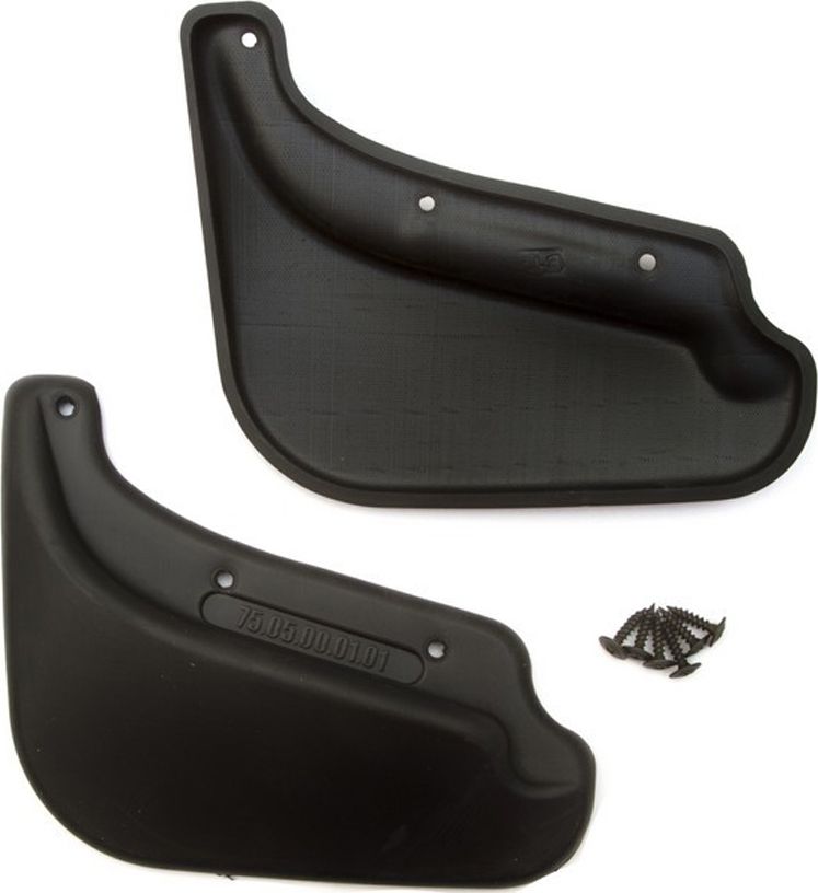 Брызговики Frosch (в пакете) передняя пара для Geely Emgrand EC7 седан 2011-2016. Артикул NLF.75.05.F10