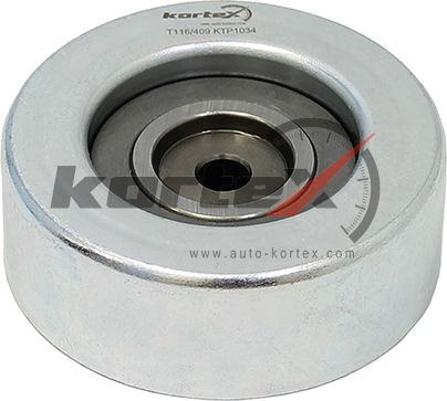 Ролик направляющий поликлинового ремня (Kortex). Артикул KTP1034