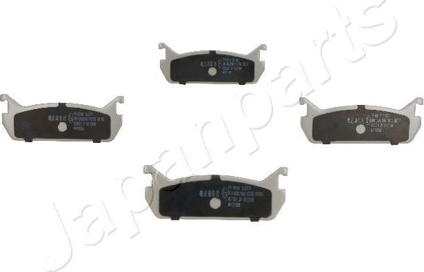 Тормозные колодки Japanparts. Артикул PP-601AF