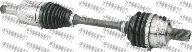 Полуось (привод в сборе, приводной вал) Febest. Артикул 1614-221FRH