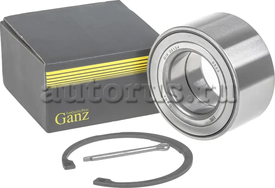 Подшипник ступицы передний (Ganz). Артикул GIK05124
