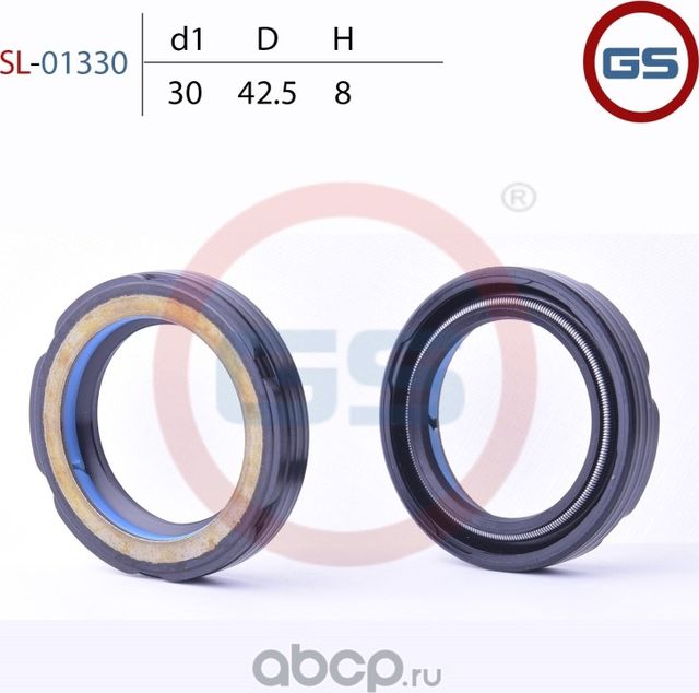 Сальник рулевой рейки 30 42.5 8 (GS). Артикул SL01330