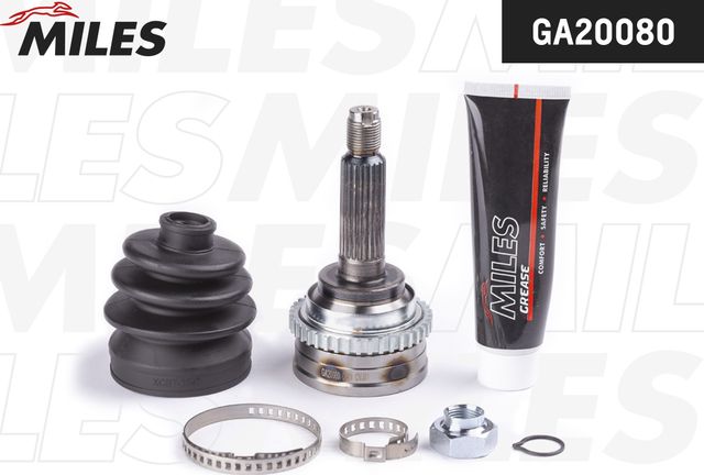 Шрус наружный (граната) Miles. Артикул GA20080